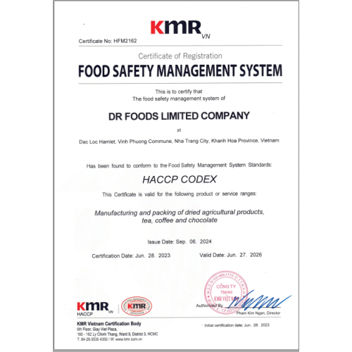 Chứng Nhận HACCP - Chứng Nhận An Toàn Thực Phẩm